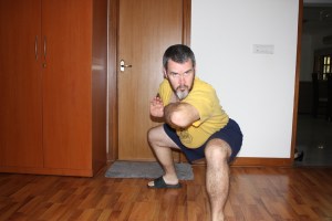 Kalaripayattu animal pose practice