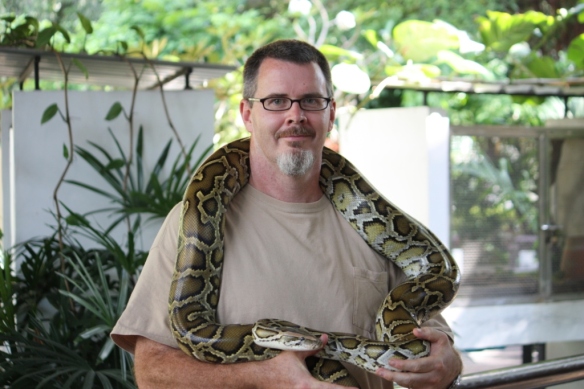 A python and me