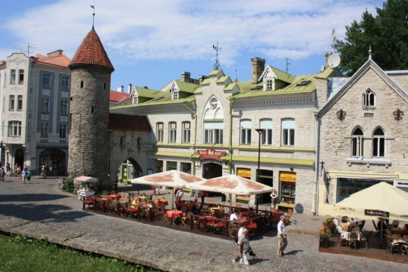 Old Town in Tallinn, Estonia