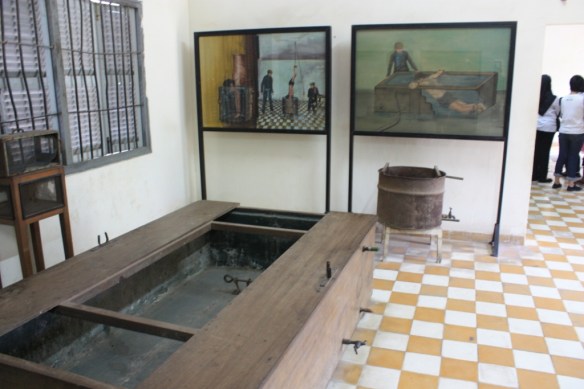 Taken in October of 2012 at Tuol Sleng.  