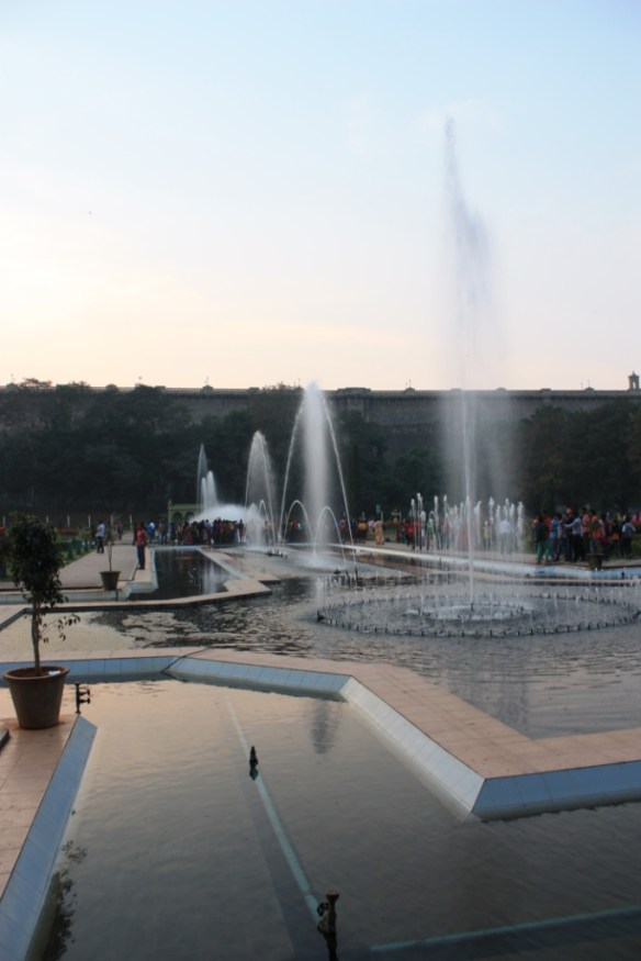 Taken November 29, 2013 at Brindavan Gardens in Mysore
