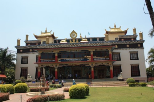 Taken March 29, 2014 at Namdroling Monastery in Bylakuppe.