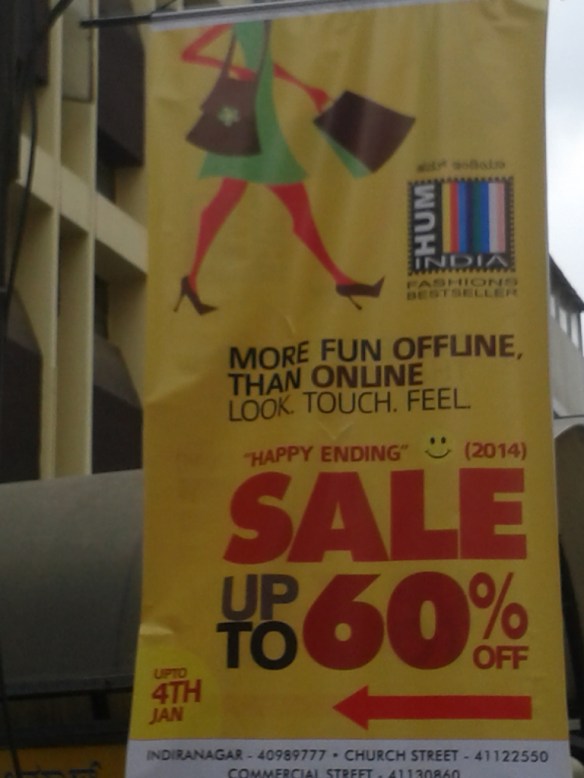 You mean you're selling clothes, just clothes?