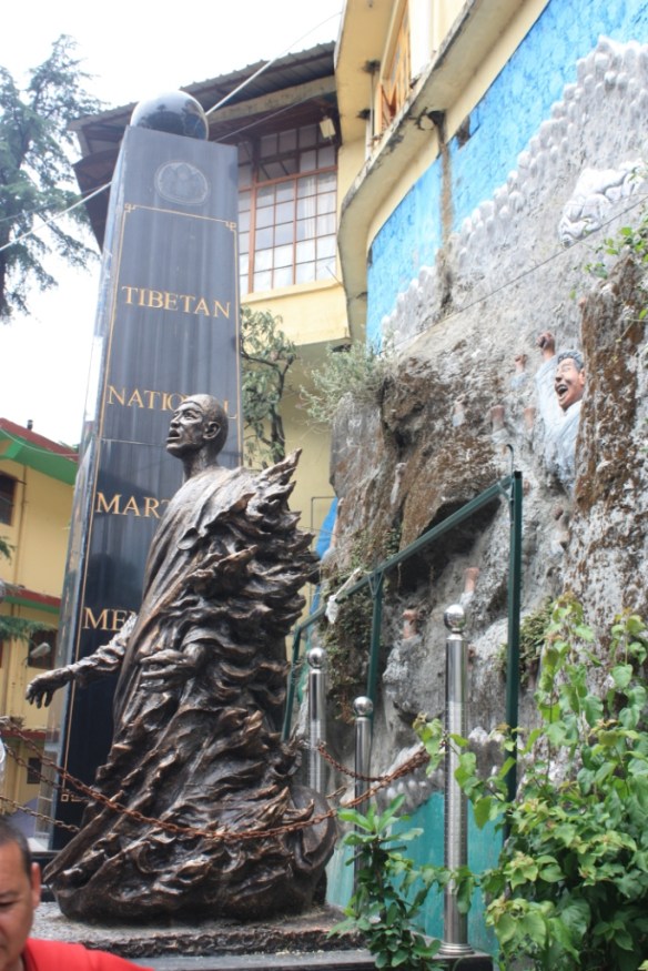 Taken at the Dalai Lama's  Temple in McLeodganj on   June 22, 2015