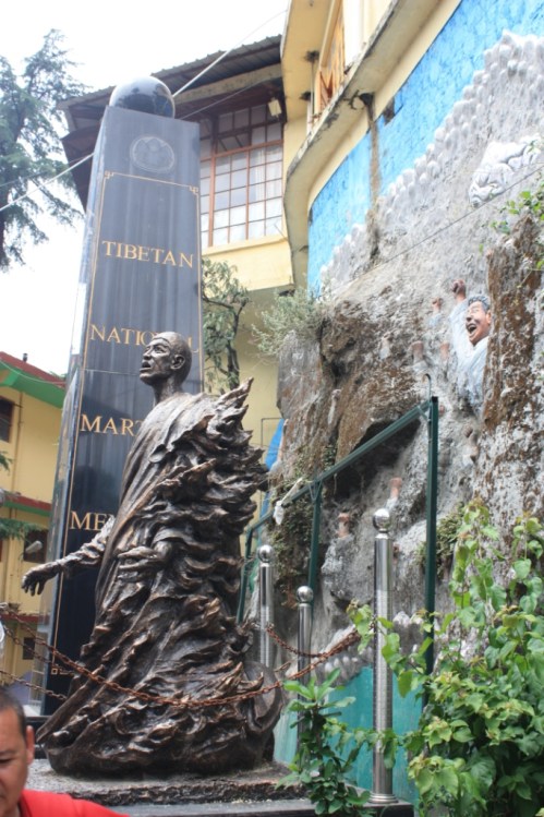 Taken at the Dalai Lama's  Temple in McLeodganj on   June 22, 2015