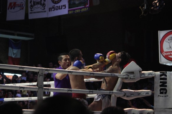 Taken on September 13, 2015 at Rangsit Boxing Stadium