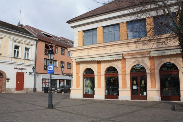 Taken in December of 2014 at Március 15  Tér in  Vác