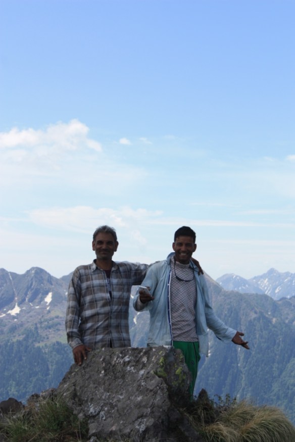 A couple of guides at the same shrine
