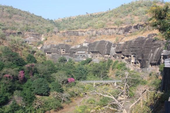 The Ajanta horseshoe bend