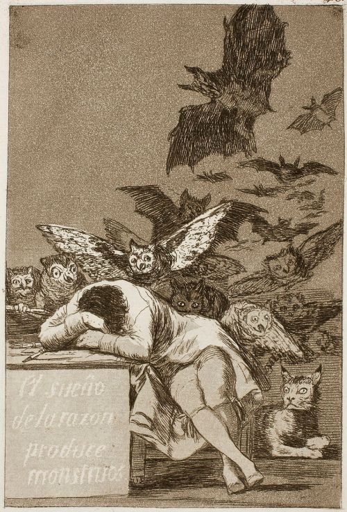 "The Sleep of Reason Produces Monsters" by Francisco Goya