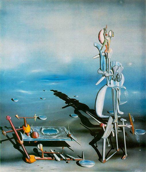 "Indefinite Divisibility" (1942) by Yves Tanguy 