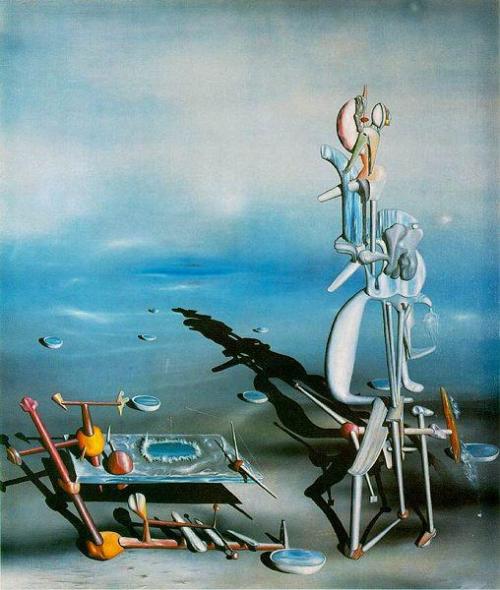 "Indefinite Divisibility" (1942) by Yves Tanguy 