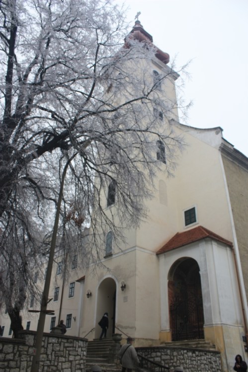 Sarlós Boldogasszony Ferences Kegytemplom; Taken on December 20, 2016 in Sümeg, Hungary
