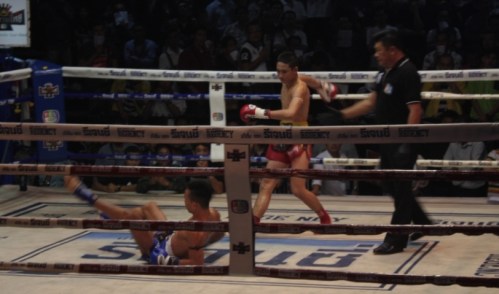 Taken on February 19, 2017 at Rangsit Boxing Stadium