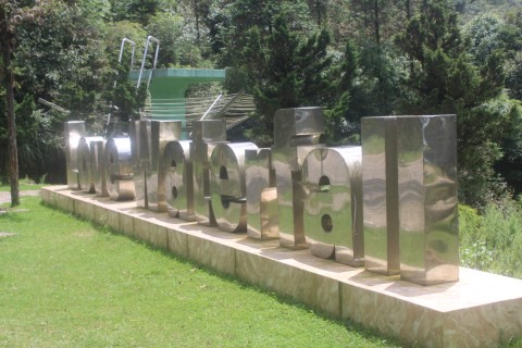 The sign at Love Waterfall, near Sa Pa in Northern Vietnam.