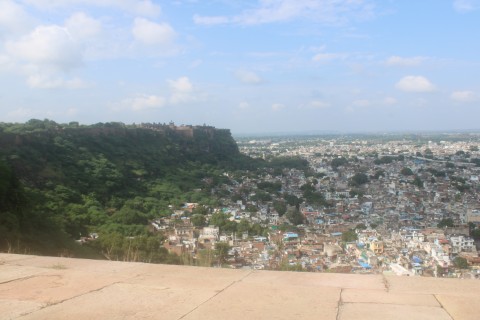 Gwalior city from Sahasrabahu Twin Temples.