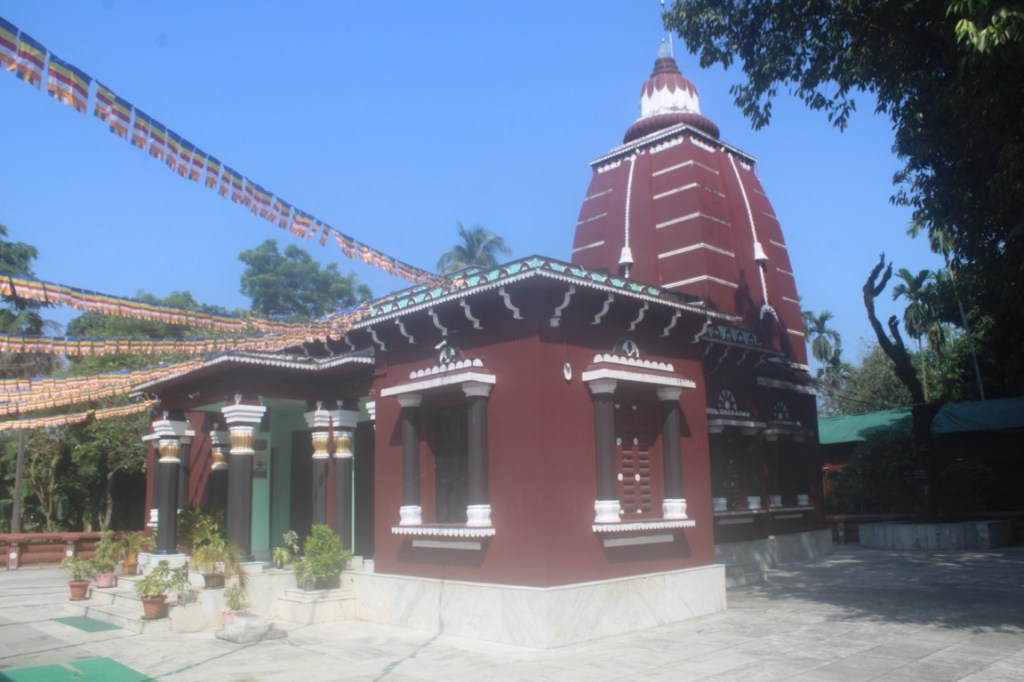 Venuvan Buddha Vihara, a Buddhist Temple in Agartala, Tripura, India.