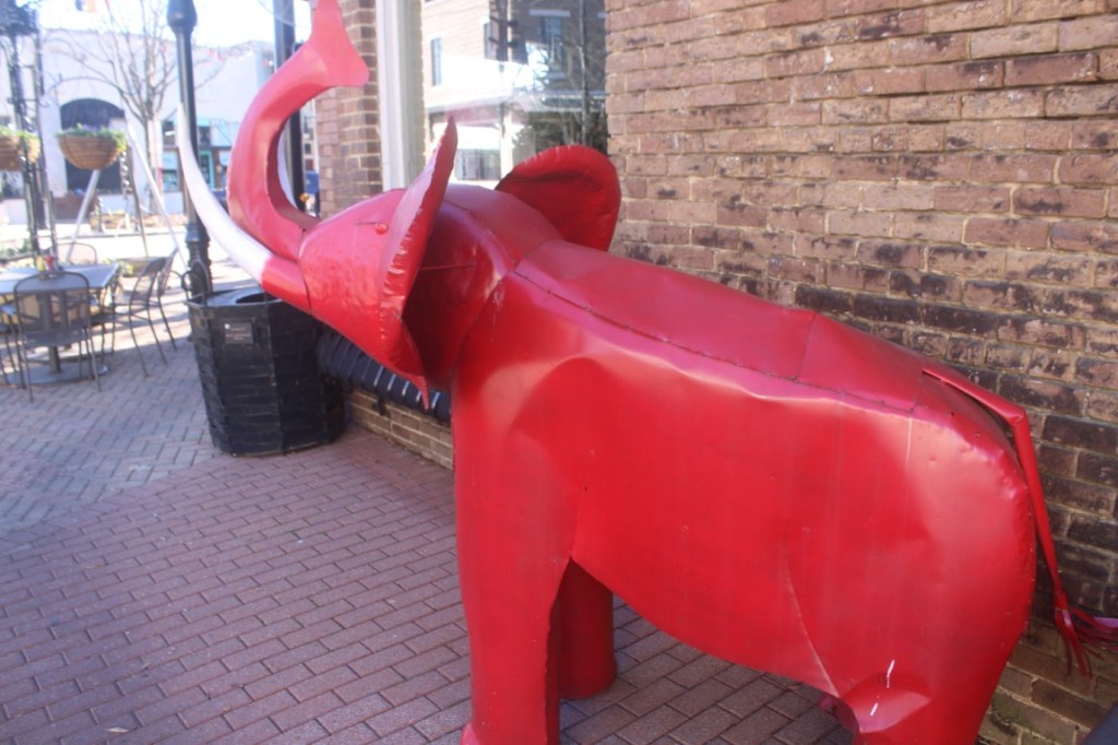 Alabama Elephant in Northport, Alabama.