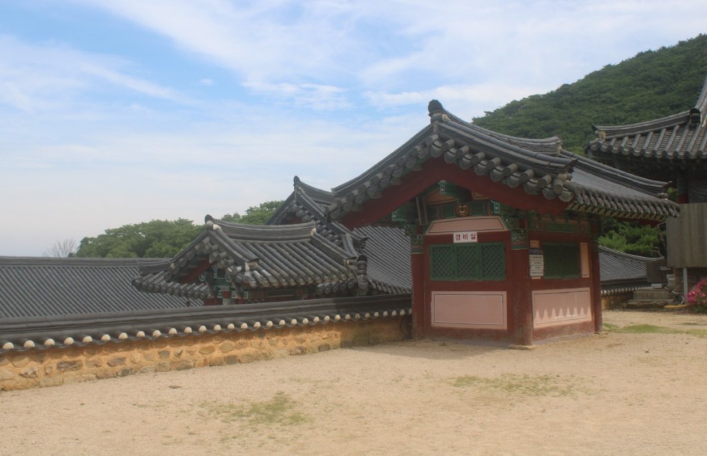 Photograph taken on the grounds of Beomeosa Temple on the outskirts of Busan, South Korea. 
