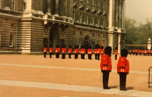 Photograph of the changing of the guard 