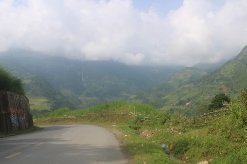 Photograph taken on the QL4D outside Sa Pa, Vietnam.