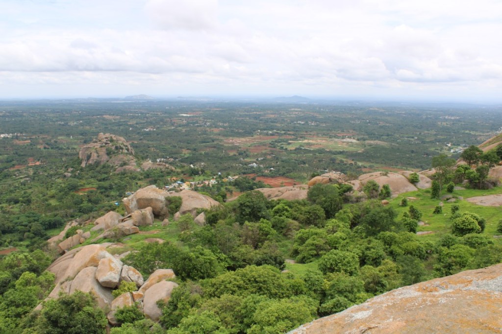 Photograph taken on top of Uttari Betta (Hutridurga) in Karnataka, India.